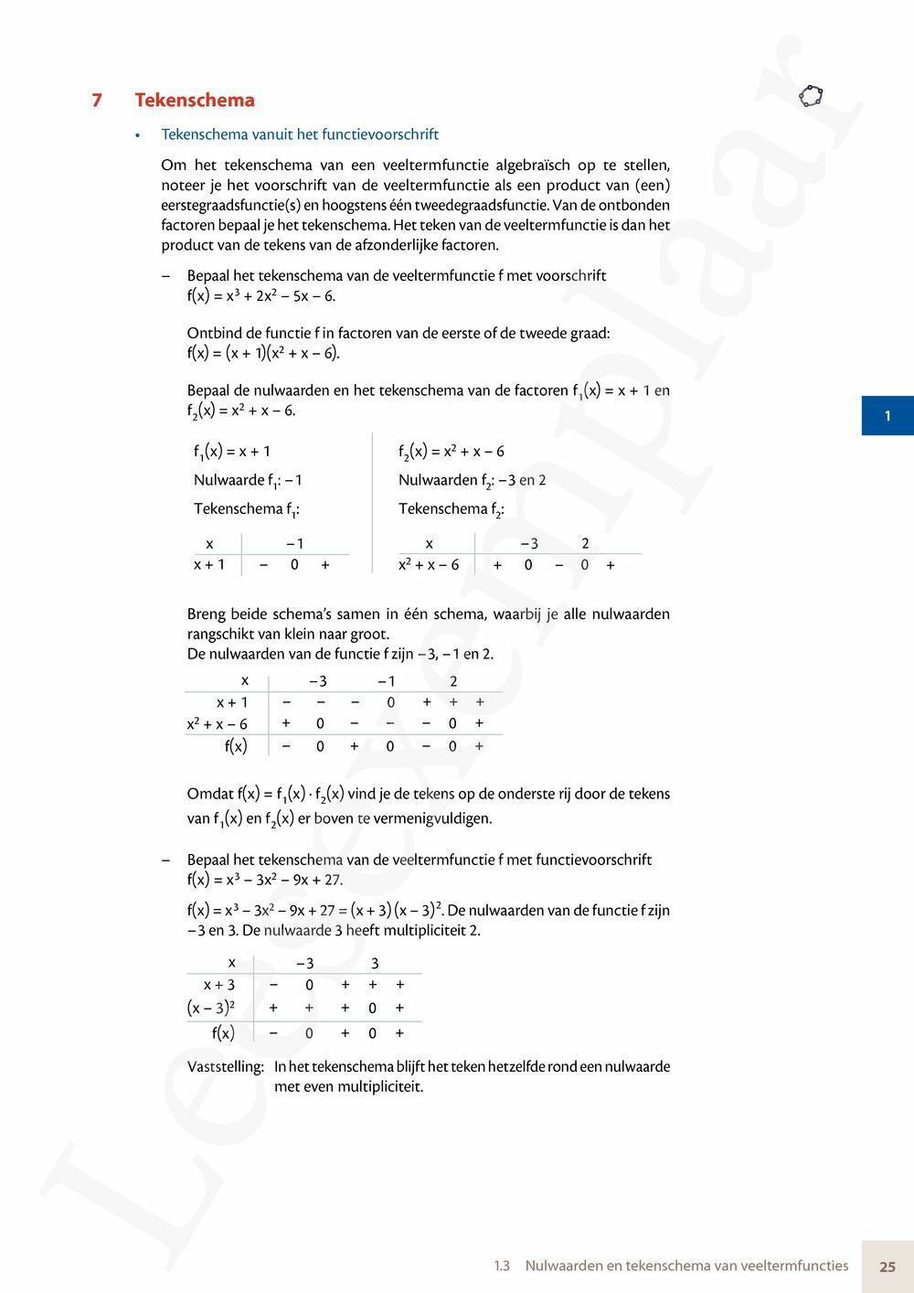 Preview: Matrix Wiskunde 5 Analyse deel 1: functieonderzoek Doorstroom Gevorderde wiskunde Handboek (incl. Pelckmans Portaal)