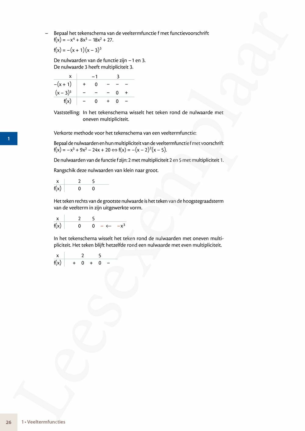 Preview: Matrix Wiskunde 5 Analyse deel 1: functieonderzoek Doorstroom Gevorderde wiskunde Handboek (incl. Pelckmans Portaal)