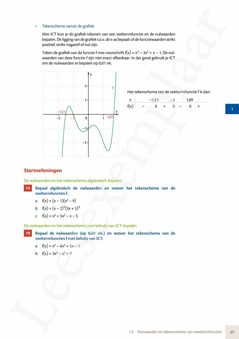 Preview: Matrix Wiskunde 5 Analyse deel 1: functieonderzoek Doorstroom Gevorderde wiskunde Handboek (incl. Pelckmans Portaal)