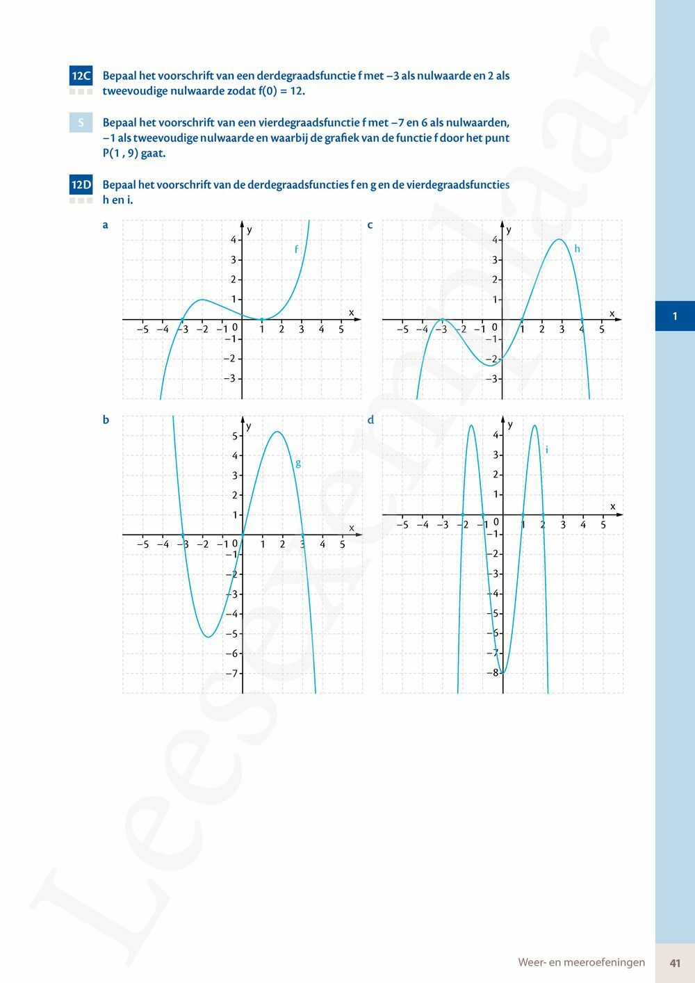 Preview: Matrix Wiskunde 5 Analyse deel 1: functieonderzoek Doorstroom Gevorderde wiskunde Handboek (incl. Pelckmans Portaal)