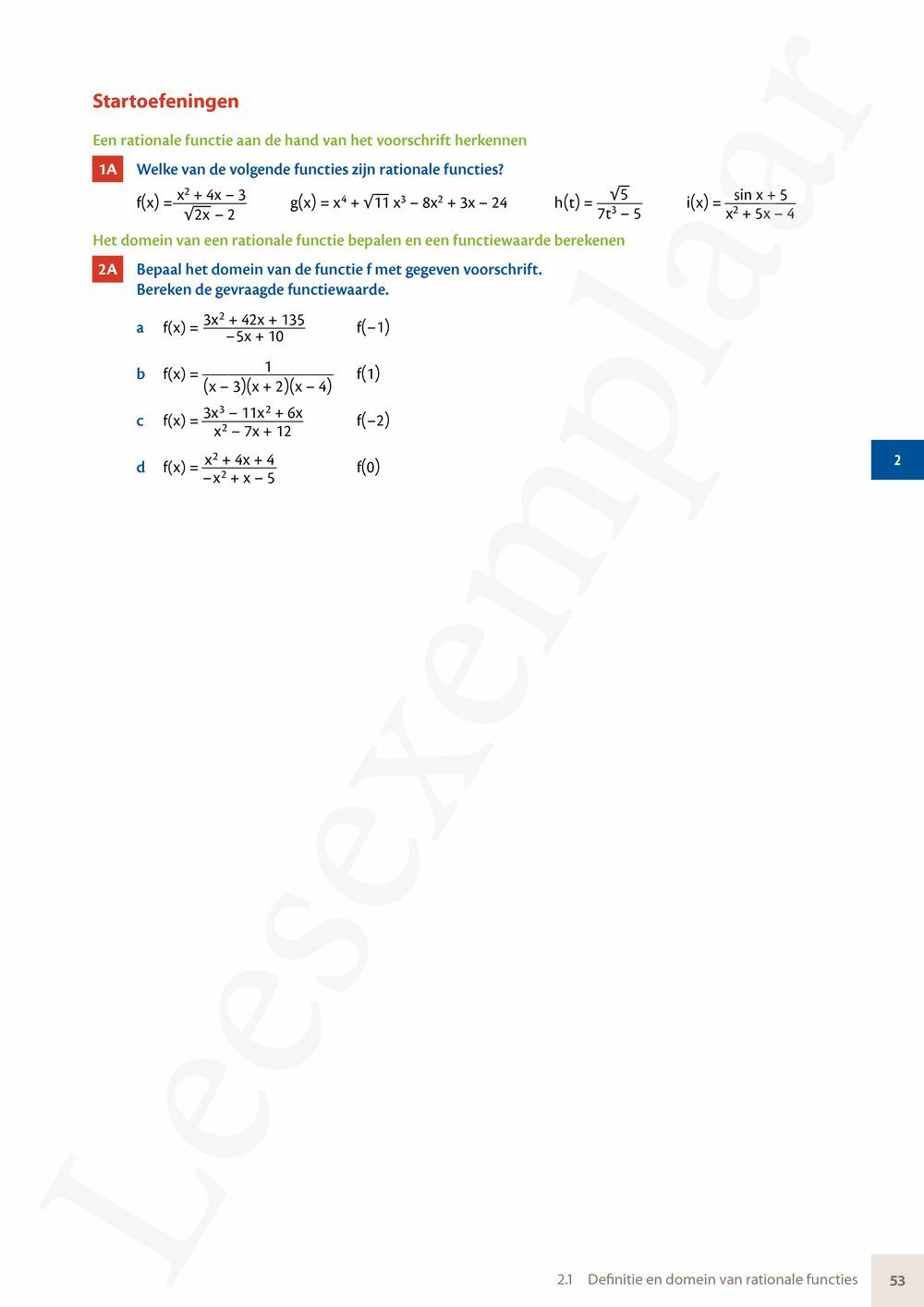 Preview: Matrix Wiskunde 5 Analyse deel 1: functieonderzoek Doorstroom Gevorderde wiskunde Handboek (incl. Pelckmans Portaal)