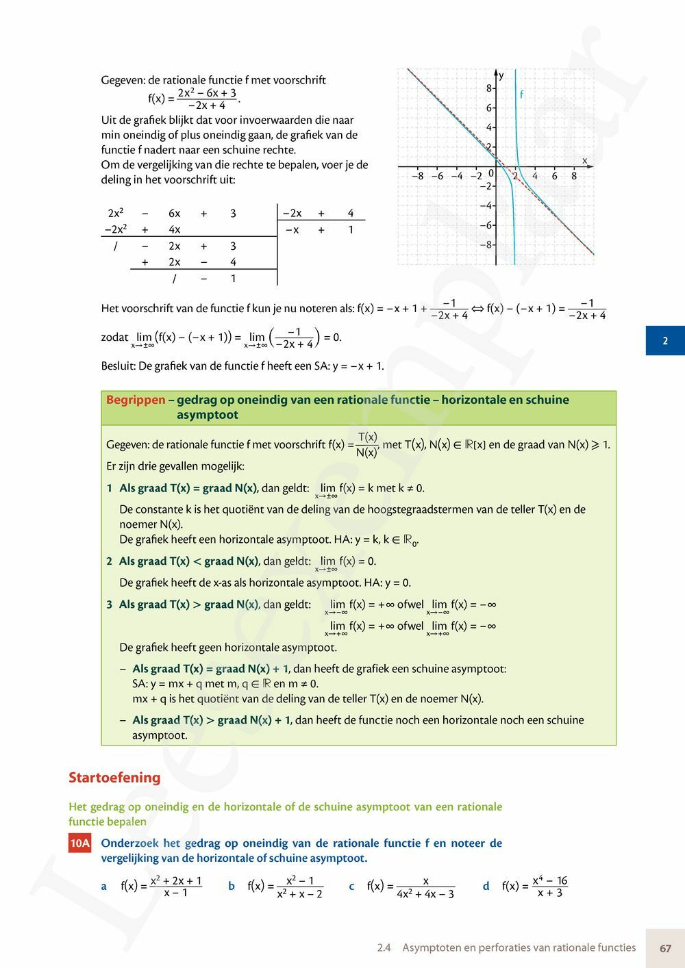 Preview: Matrix Wiskunde 5 Analyse deel 1: functieonderzoek Doorstroom Gevorderde wiskunde Handboek (incl. Pelckmans Portaal)