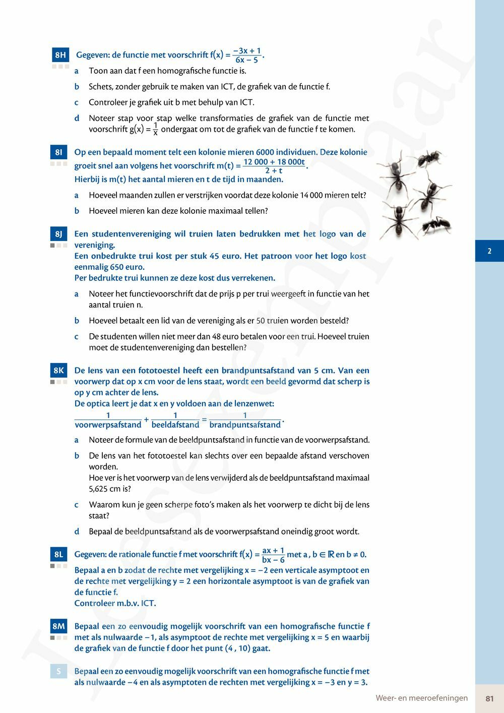 Preview: Matrix Wiskunde 5 Analyse deel 1: functieonderzoek Doorstroom Gevorderde wiskunde Handboek (incl. Pelckmans Portaal)