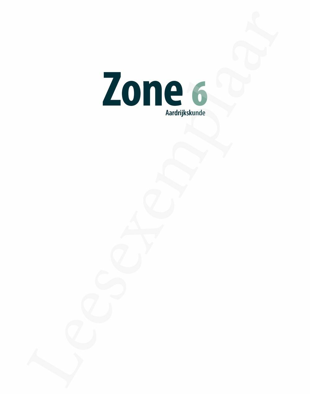 Preview: Zone 6 Doorstroom Handboek (incl. Pelckmans Portaal)