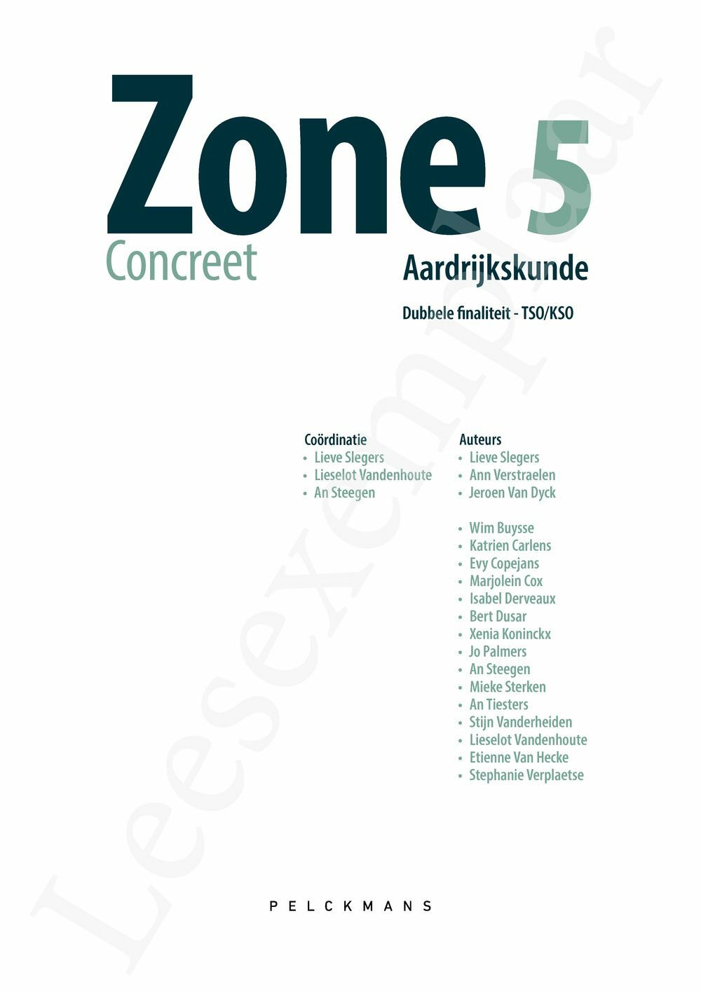 Preview: Zone Concreet 5 Leerwerkboek (incl. Pelckmans Portaal)