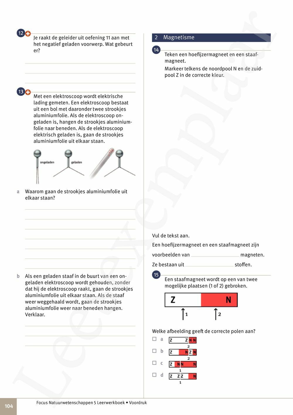 Preview: Focus Natuurwetenschappen 5 Leerwerkboek (incl. Pelckmans Portaal)