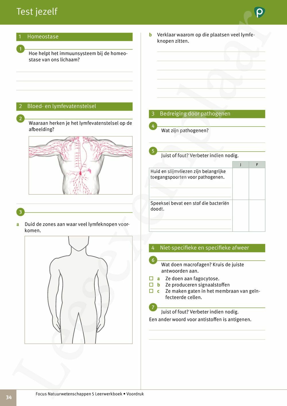 Preview: Focus Natuurwetenschappen 5 Leerwerkboek (incl. Pelckmans Portaal)