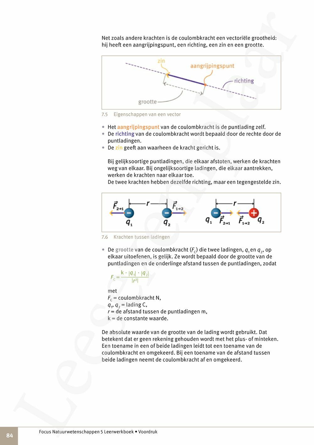 Preview: Focus Natuurwetenschappen 5 Leerwerkboek (incl. Pelckmans Portaal)