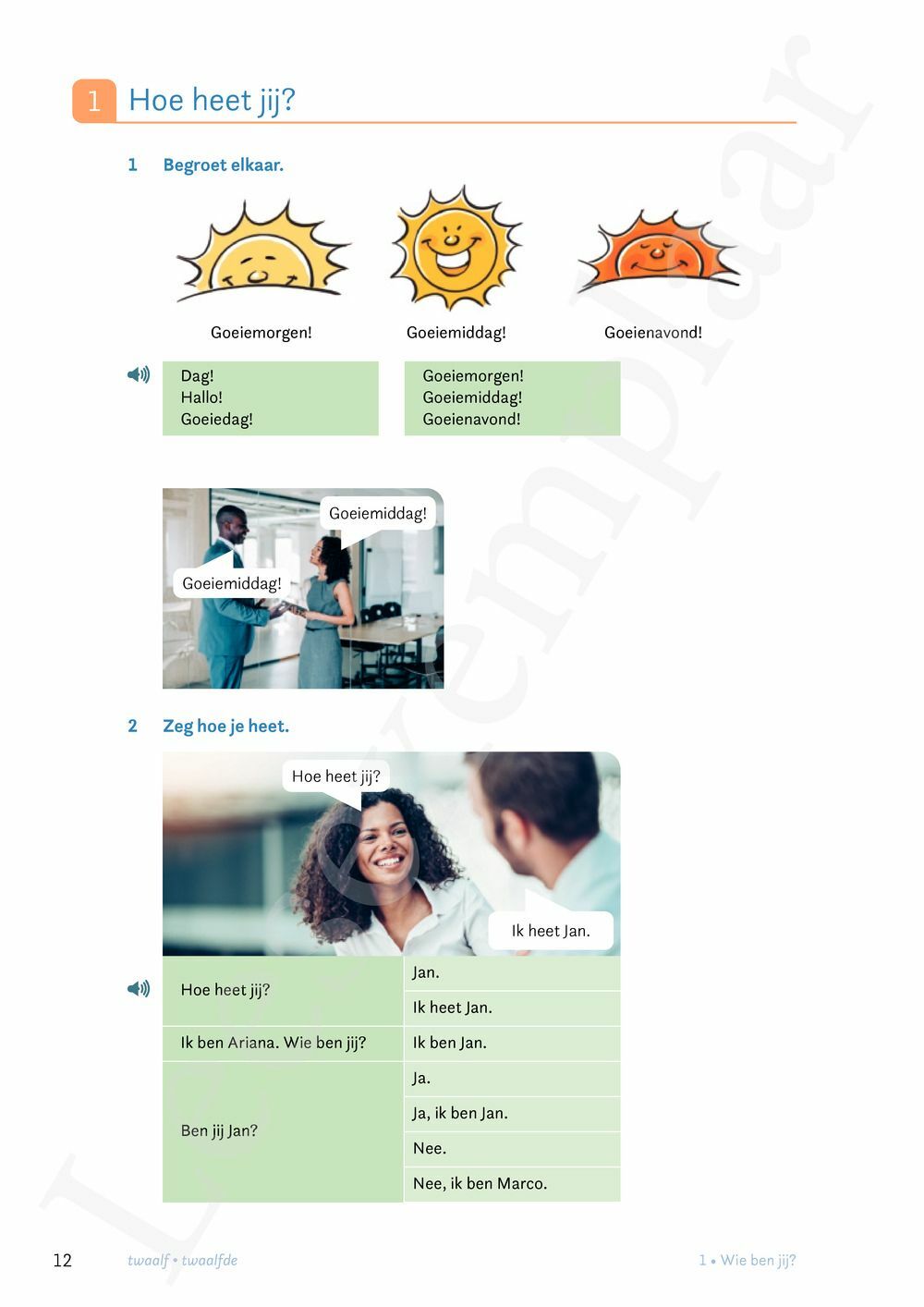 Preview: Zo gezegd 1.1 Breakthrough Leerwerkboek (editie 2024)