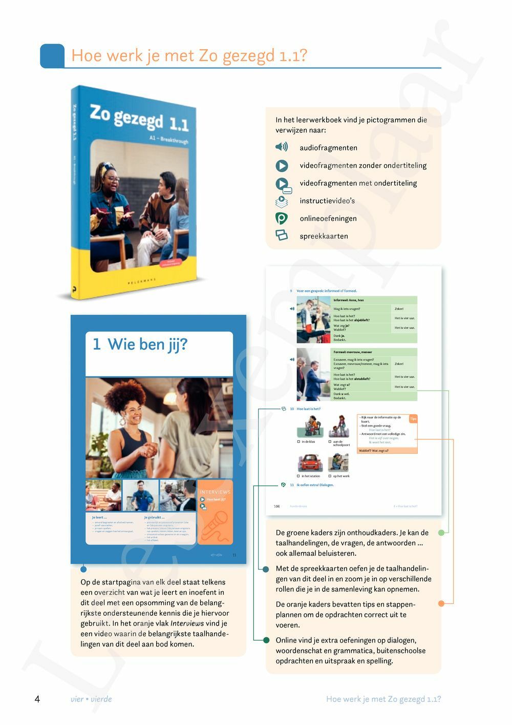 Preview: Zo gezegd 1.1 Breakthrough Leerwerkboek (editie 2024)