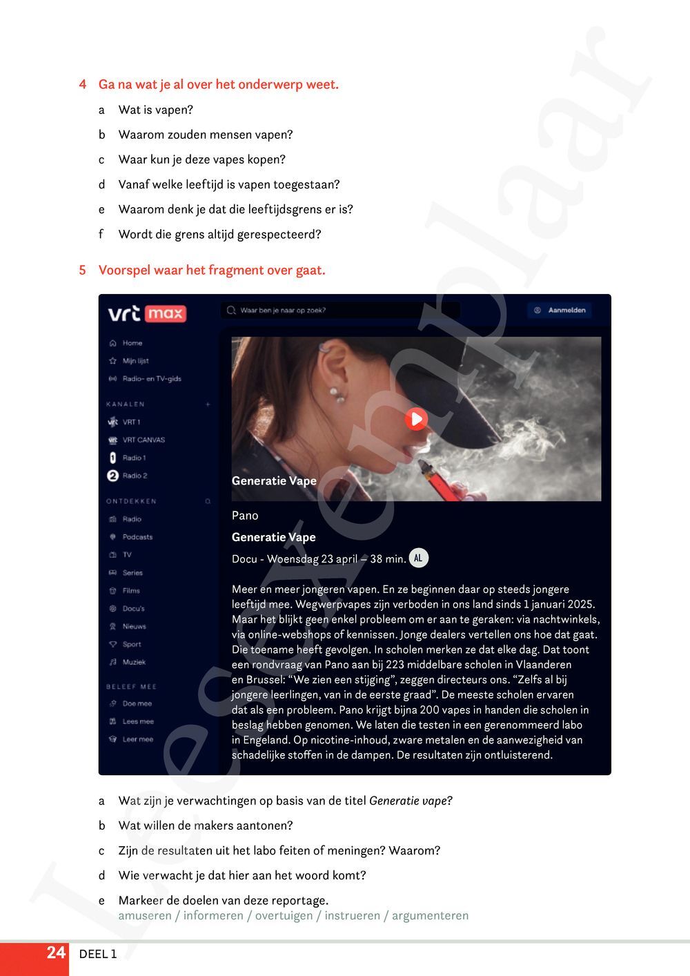 Preview: Campus Nederlands 2b Leerwerkboek (incl. Pelckmans Portaal)