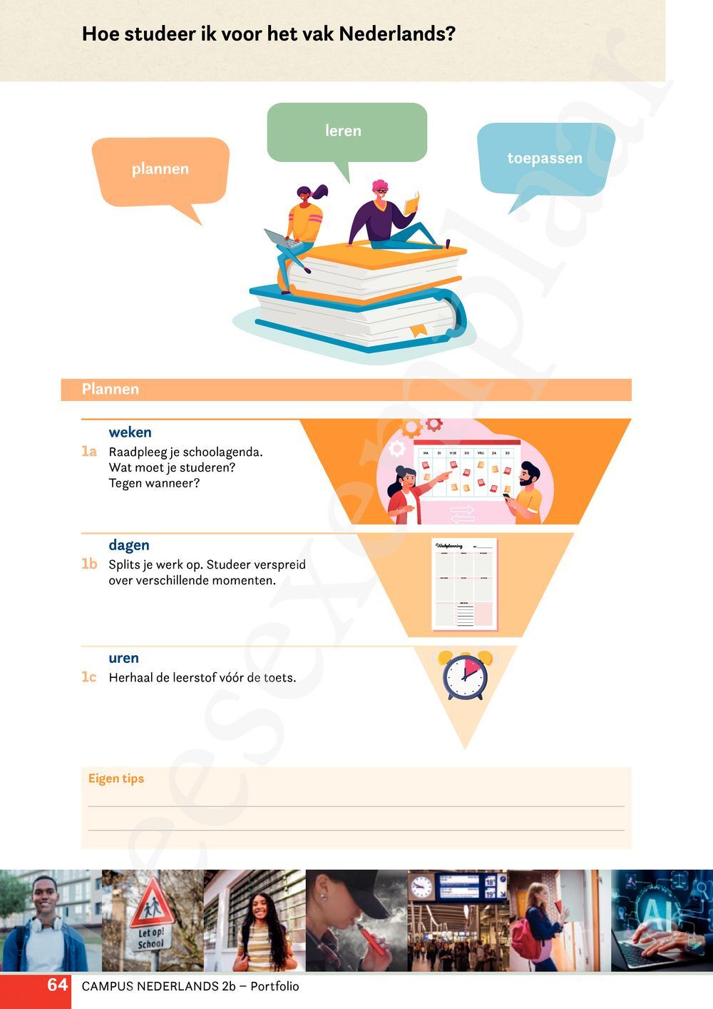 Preview: Campus Nederlands 2b Leerwerkboek (incl. Pelckmans Portaal)