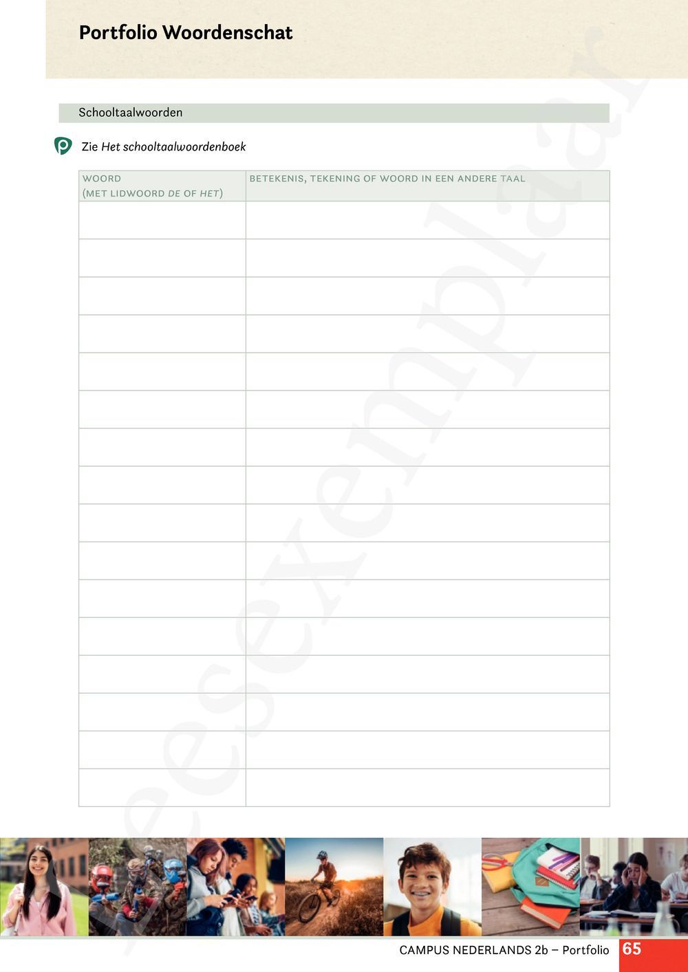 Preview: Campus Nederlands 2b Leerwerkboek (incl. Pelckmans Portaal)