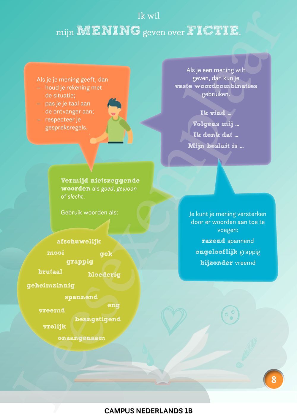 Preview: Campus Nederlands 2b Leerwerkboek (incl. Pelckmans Portaal)