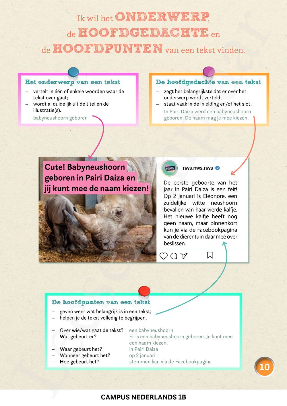 Preview: Campus Nederlands 2b Leerwerkboek (incl. Pelckmans Portaal)