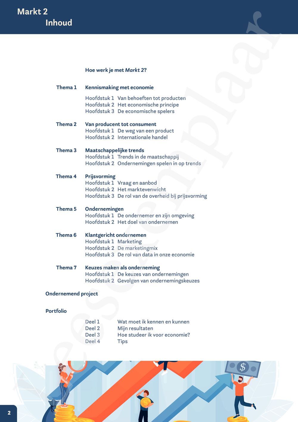 Preview: Markt 2 Leerwerkboek (incl. Pelckmans Portaal)