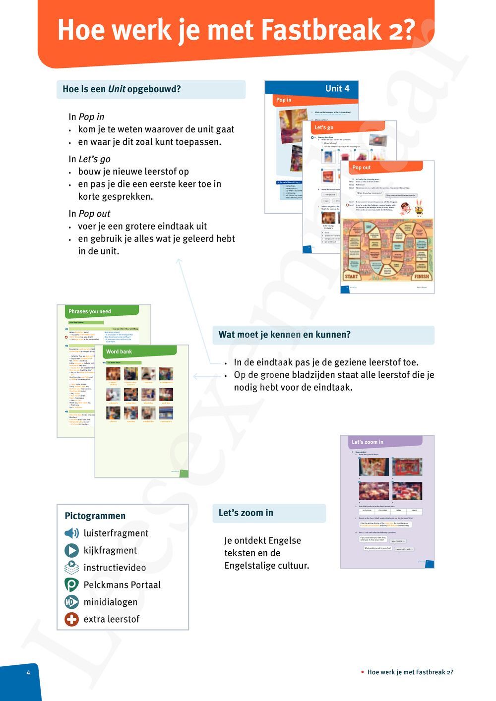 Preview: Fastbreak 2 Leerwerkboek (incl. Pelckmans Portaal)