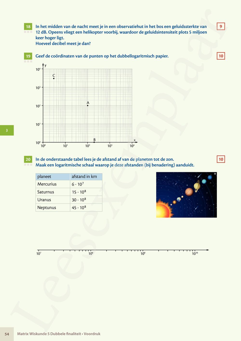 Matrix Wiskunde 5/6 Analyse, algebra Dubbele finaliteit Leerwerkboek ...