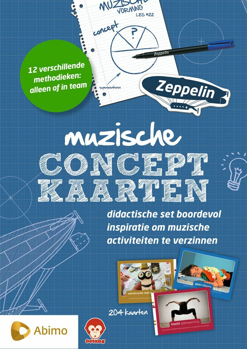Zeppelin Muzische conceptkaarten (incl. handleiding)