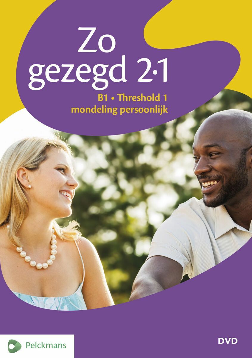 Zo gezegd 2.1 Threshold 1 mondeling persoonlijk Dvd