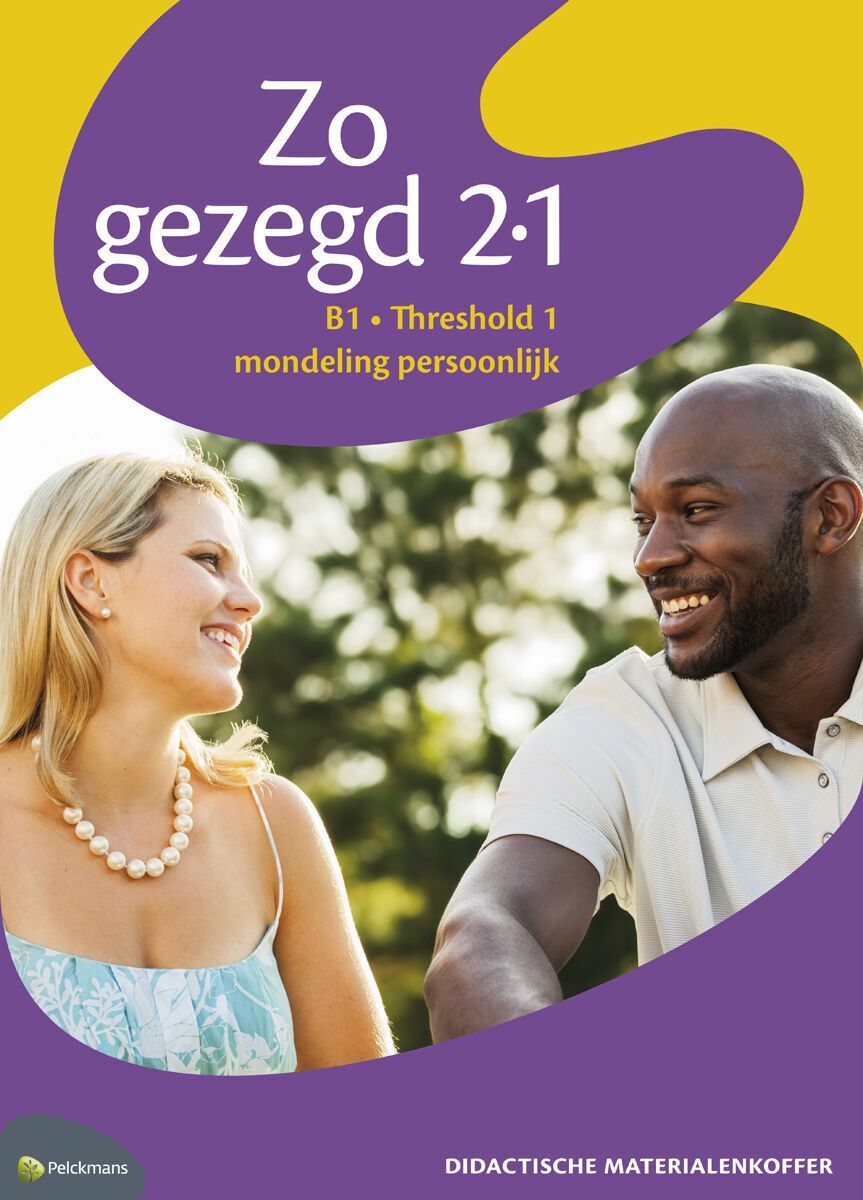 Zo gezegd 2.1 Threshold 1 mondeling persoonlijk Didactische materialenkoffer