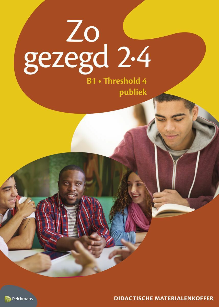 Zo gezegd 2.4 Threshold 4 publiek Didactische materialenkoffer