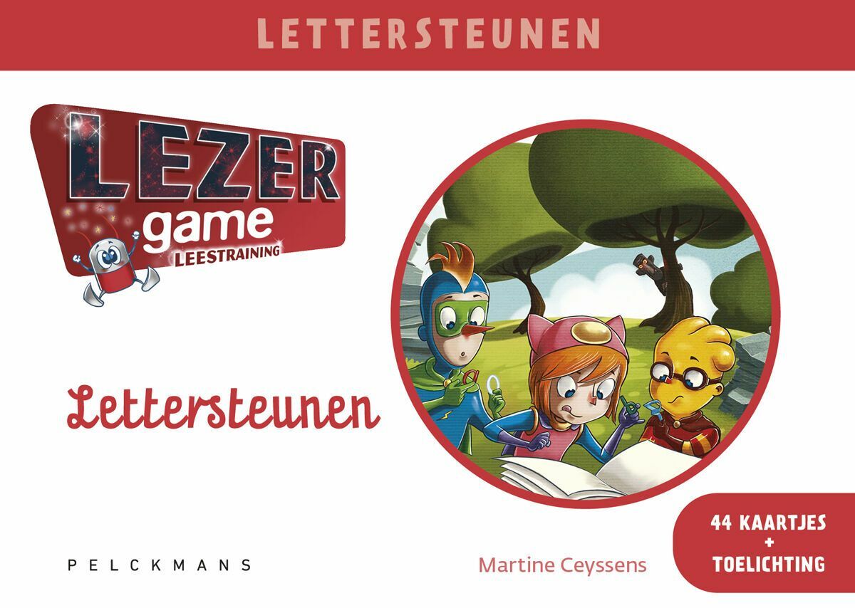 Lezergame lettersteunen