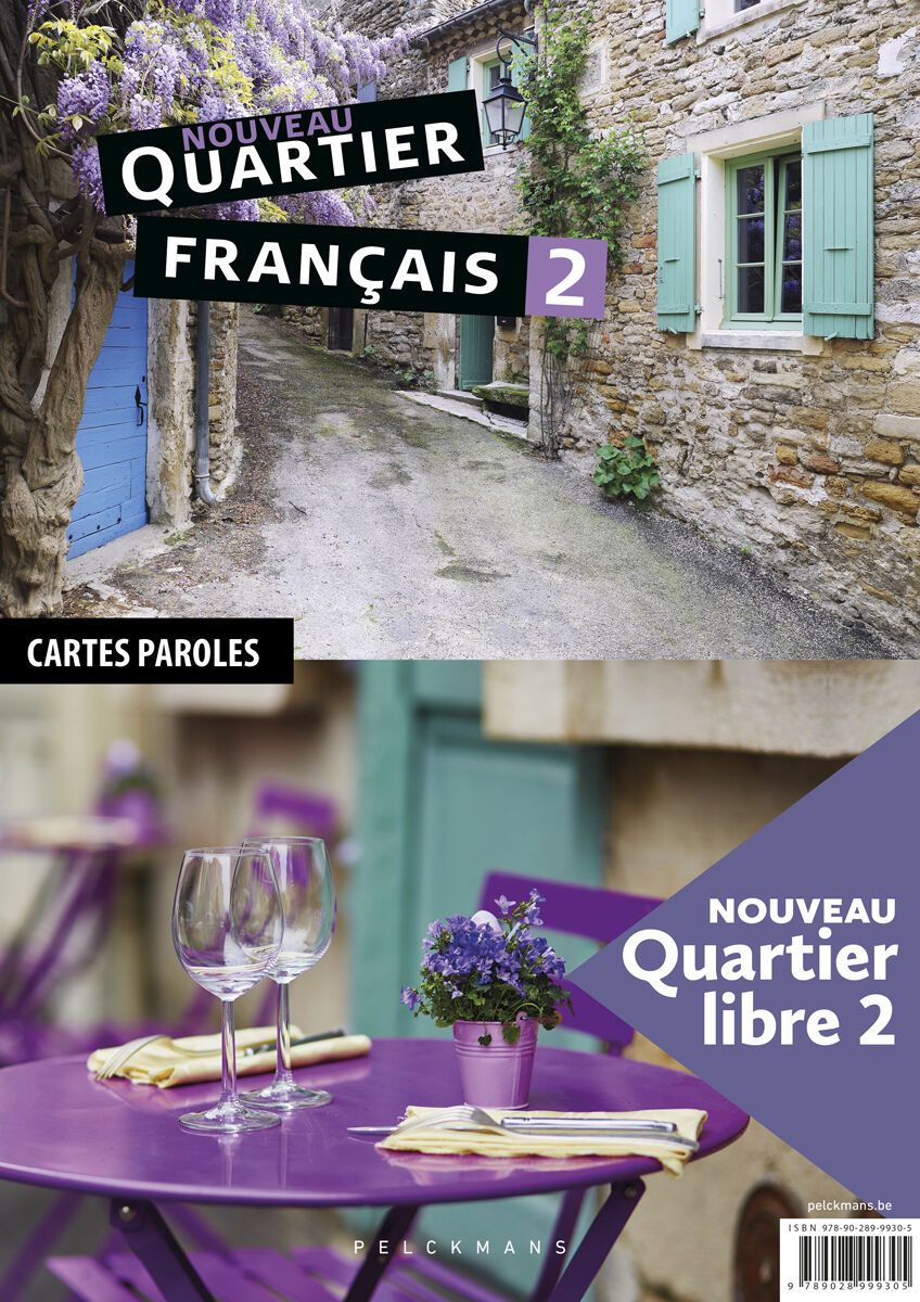 Nouveau Quartier français / libre 2 Cartes paroles