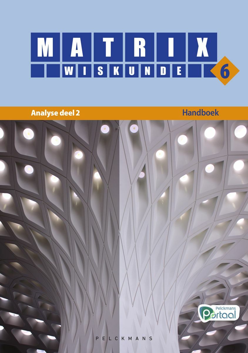 Matrix Wiskunde 6 Analyse deel 2 Doorstroom Basis Handboek (incl. Pelckmans Portaal)