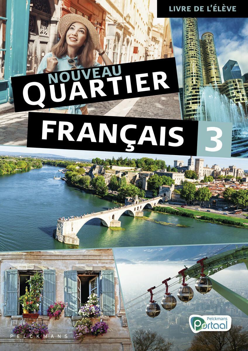 Nouveau Quartier français 3 Livre de l'élève (editie 2024) (incl. Le mag', Pelckmans Portaal)