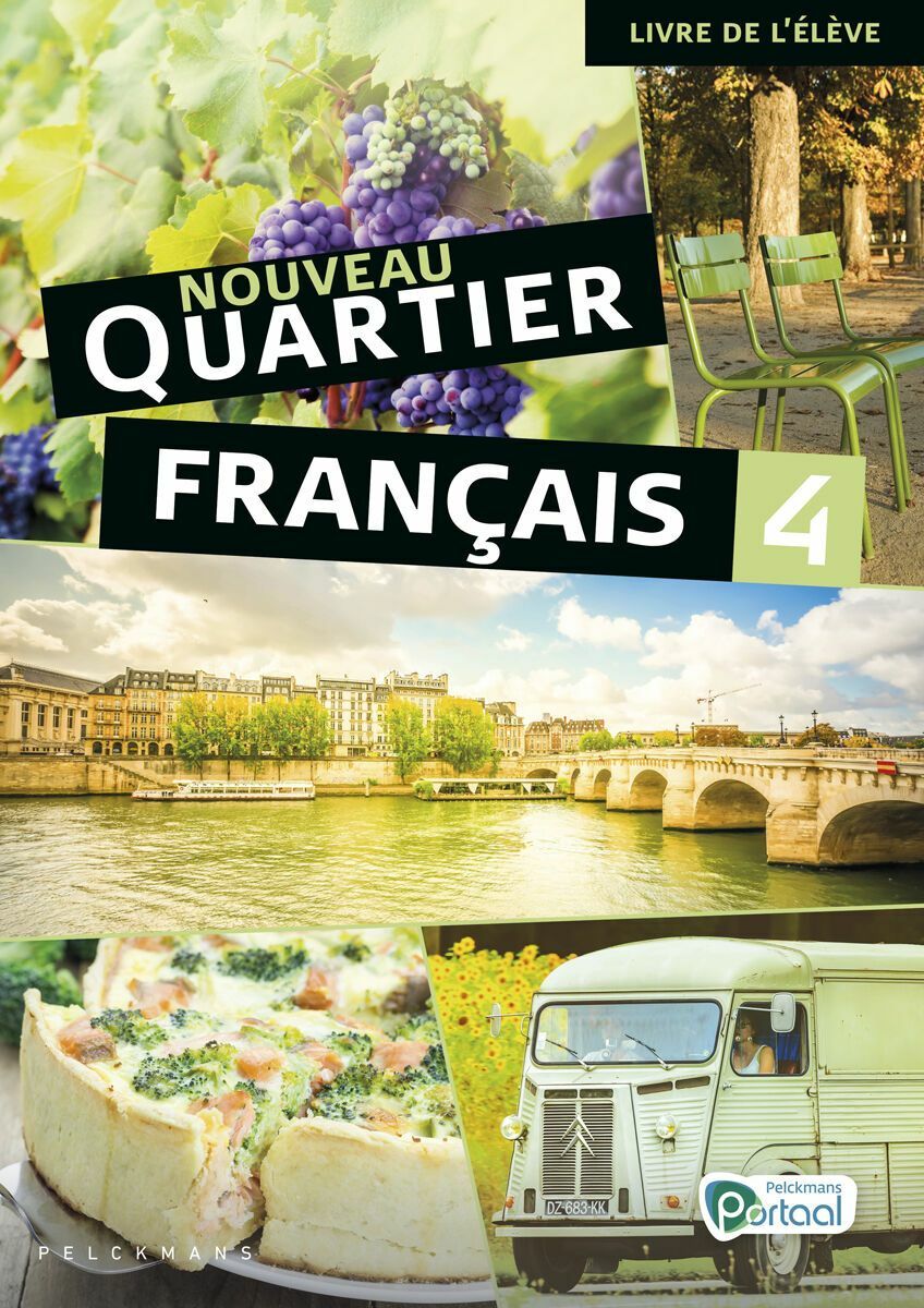 Nouveau Quartier français 4 Livre de l'élève (incl. Le mag' en Pelckmans Portaal)