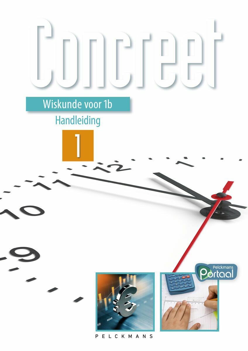 Wiskunde Concreet 1 Handleiding (incl. Pelckmans Portaal)