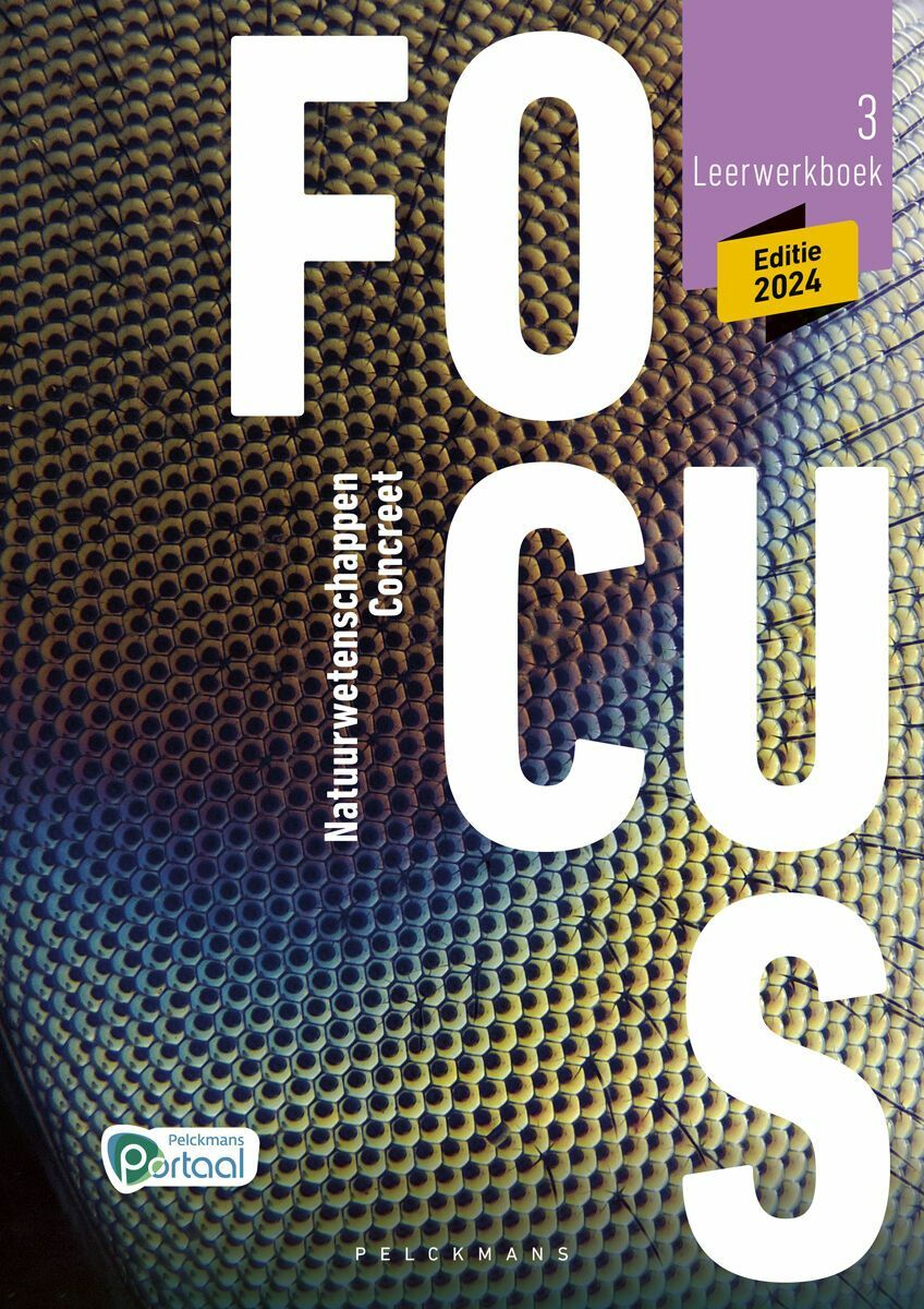 Focus Natuurwetenschappen Concreet 3 Leerwerkboek (incl. Pelckmans Portaal)