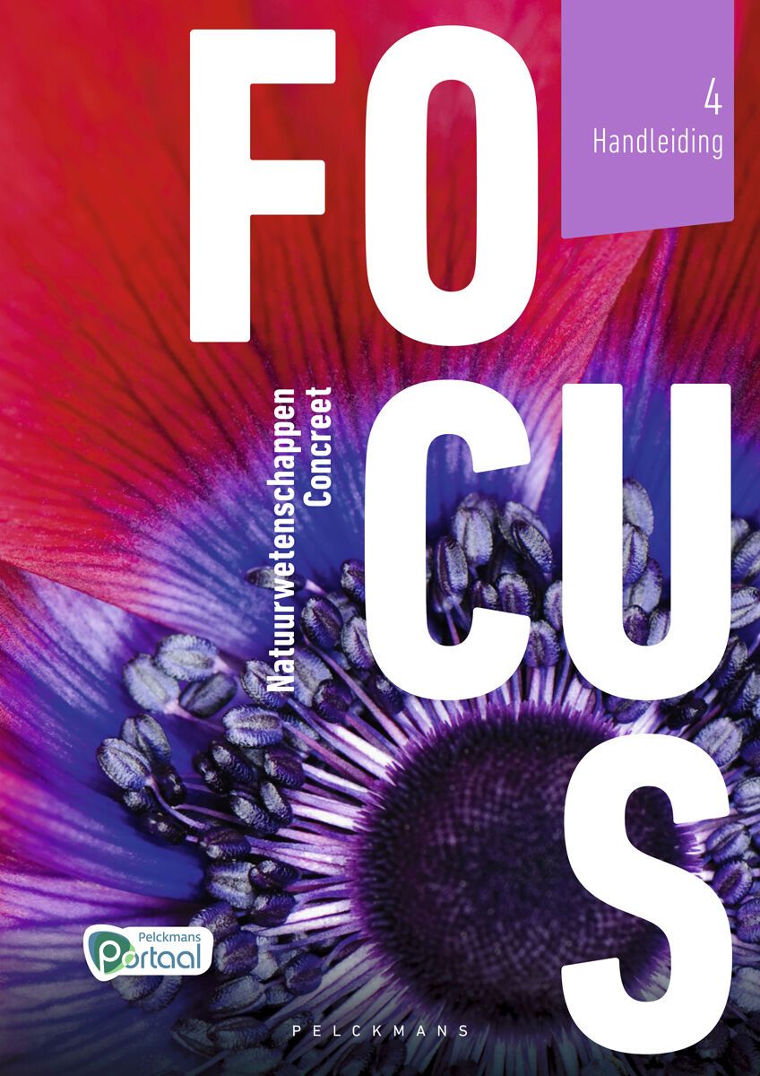 Focus Natuurwetenschappen Concreet 4 Handleiding (incl. Pelckmans Portaal)