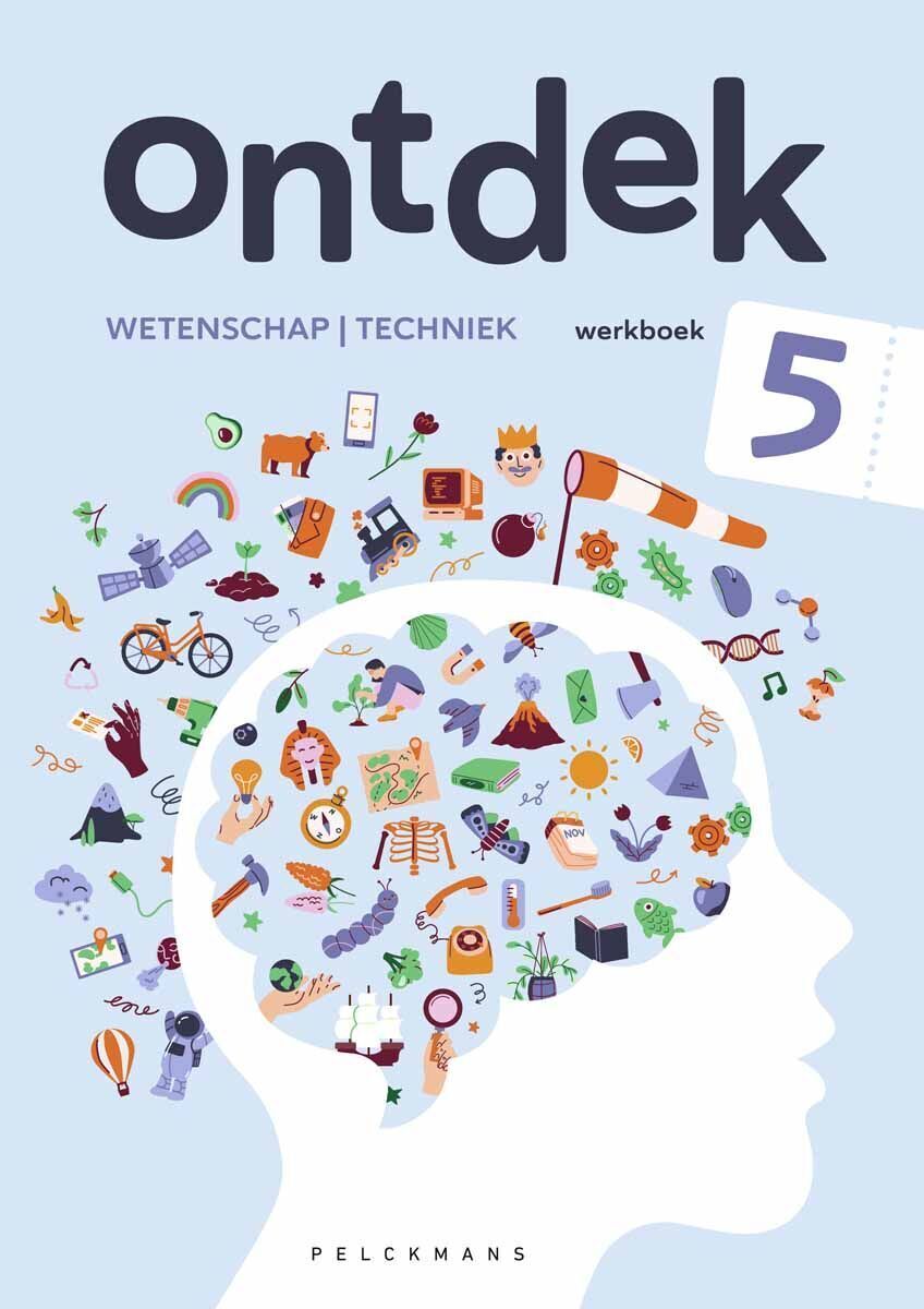 Ontdek 5 wetenschappen en techniek Werkboek