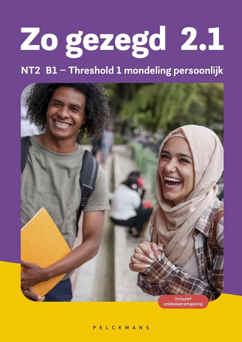 Zo gezegd 2.1 Threshold mondeling (2026) en schriftelijk Leerwerkboek pakket
