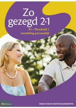 Zo gezegd 2.1 Threshold 1 mondeling persoonlijk Didactische materialenkoffer