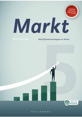 Markt 5 Bedrijfswetenschappen en Recht Werkboek (incl. Pelckmans Portaal)