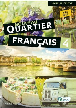 Nouveau Quartier français 4 Livre de l'élève (editie 2024) (incl. Le mag' en Pelckmans Portaal)